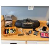 Sony Radio, Headphones, Walkman, CDs, Tapes,