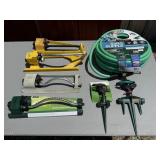 Yard Sprinklers  & Hose