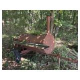 Barrel Smoker on Trailer
