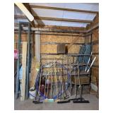 Shelves - Brooms - Contents in Picture