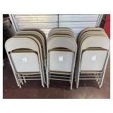 16 Folding Chairs