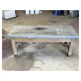 Wooden Shop Workbench