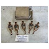 Mueller Copper Battery Clips