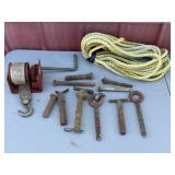 Thern Model 465 Hand Winch & Hauling tools