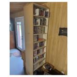 Bookshelf, VHS Movies & TV Trays