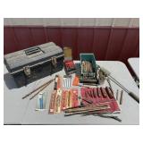 Assortment Of Drill Bits (several new)