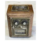 Vintage Post Office Box Door Bank