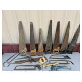 Vintage Hand Saws