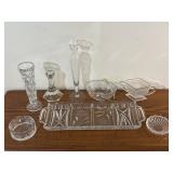 Glass Serving Dishes & Vases