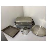 Roaster, Sifter & Baking Dishes