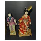 Vintage Japanese Geisha Dolls