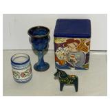 Dala Horse - Stoneware - Tin