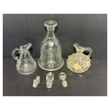 Glass Decanters & Cruets