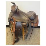 Custom Western Saddle (Bud Tostrude design?)