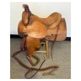 High Quality Pioneer Big Horn Roping Saddle