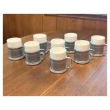 Royal Wilton Pewter Tavern Mugs with Removable