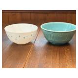 Pyrex Dainty Maid Mixing Bowl & Homer Laughlin