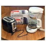 Black & Decker Toaster and Coffee Maker