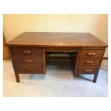 Double-Pedestal Kneehole Desk
