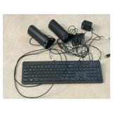 Dell Computer Speakers & Keyboard