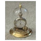 Elgin Noble Watch Co Pocket Watch in Glass Dome