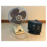 Table Fan & Heater