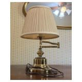 Brass Swing Arm Desk Lamp