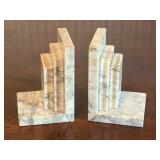 Natural Stone Column Bookends