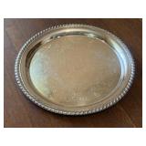 Silver-Plated Serving Tray by WM Rogers