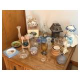Candle Holders & Warmers, Vases, Glassware,