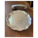 Silver-Plated Telephone Receiver Cover & Serving