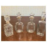 Glass Decanter Collection