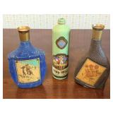Whiskey Decanters & Beameister May Wine Bottle