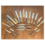 Collection of Kitchen & Steak Knives
