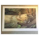 Unframed Artwork - The American Frontiersman by