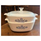 Corning Ware Blue Cornflower Casserole Dish Set