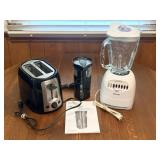 Black & Decker Toaster, Mr Coffee and Osterizer
