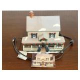 Lighted Christmas Village House