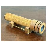Handcrafted Wooden Kaleidoscope with Stand