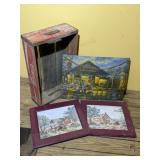 Coke Crate & Pictures