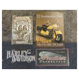 Motorcycle Signs