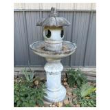 Concrete Pagoda Bird House