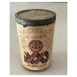 Vintage W.E. Garrett & Sons Scotch Snuff Jar