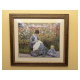 Framed Monet Art Print