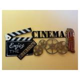 Metal Movie Wall Decor