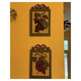 Wine Grapes Wall Decor