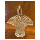 LE Smith Crystal Glass Basket
