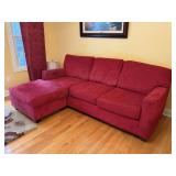 Old Red Sofa Couch