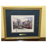 Thomas Kinkade 'Lamplight Lane'