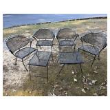 Mid Century Wrought Iron Patio Furniture